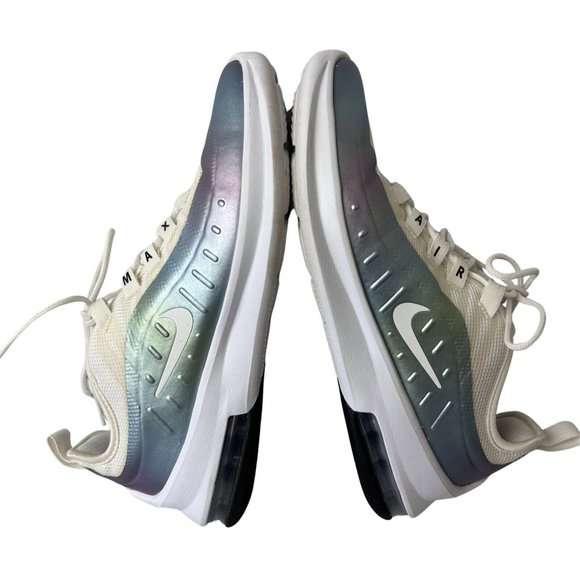 Nike Air Max Axis GS Low Size 6.5Y White/Light Blue‎ Chameleon  AH5222-106 - Picture 9 of 11